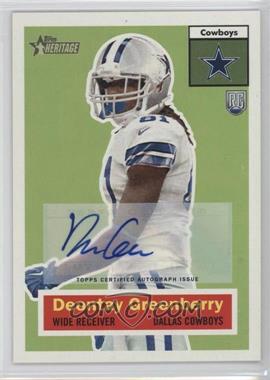 2015 Topps Heritage - [Base] - Autographs #95 - Deontay Greenberry
