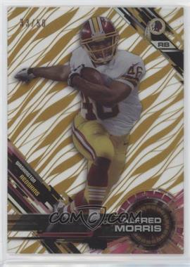 2015 Topps High Tek - [Base] - Pattern 1 Grass/Waves Gold Rainbow Diffractor #71 - Alfred Morris /50