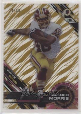 2015 Topps High Tek - [Base] - Pattern 1 Grass/Waves Gold Rainbow Diffractor #71 - Alfred Morris /50