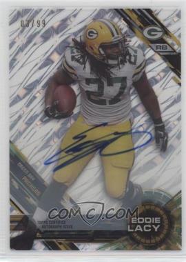 2015 Topps High Tek - [Base] - Pattern 1 Grass/Waves Tidal Diffractor Autographs #41 - Eddie Lacy /99