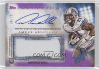 Ameer Abdullah [COMC RCR Excellent‑Mint] #/75