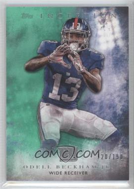 2015 Topps Inception - [Base] - Green #72 - Odell Beckham Jr. /150