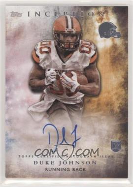 2015 Topps Inception - Rookie Autographs #RA-22 - Duke Johnson [Good to VG‑EX]