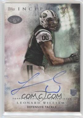 2015 Topps Inception - Rookie Autographs #RA-36 - Leonard Williams