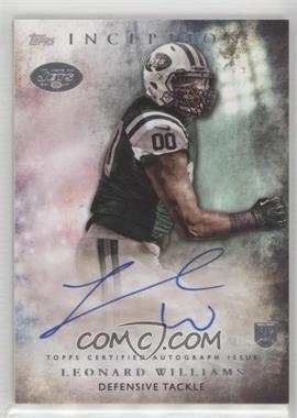 2015 Topps Inception - Rookie Autographs #RA-36 - Leonard Williams