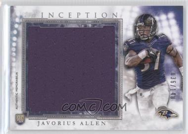 2015 Topps Inception - Rookie Jumbo Relics #RJR-JAL - Javorius Allen /140