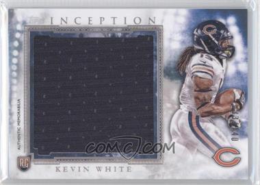 2015 Topps Inception - Rookie Jumbo Relics #RJR-KW - Kevin White /140