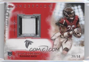 2015 Topps Inception - Rookie Patches - Red #RP-TC - Tevin Coleman /50
