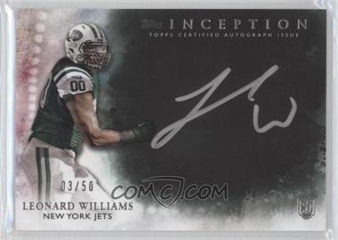 2015 Topps Inception - Silver Signings #SS-LW - Leonard Williams /50