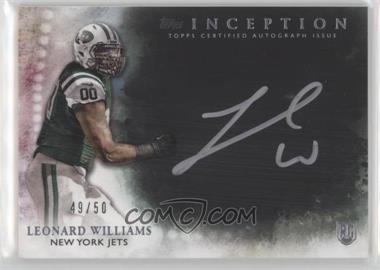 2015 Topps Inception - Silver Signings #SS-LW - Leonard Williams /50