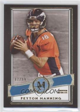 2015 Topps Museum Collection - [Base] - Sapphire #20 - Peyton Manning /99