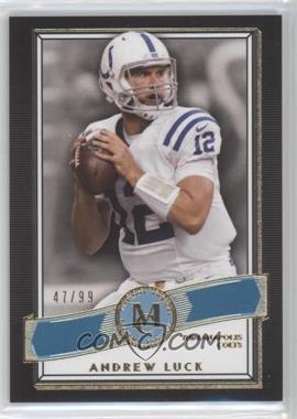 2015 Topps Museum Collection - [Base] - Sapphire #25 - Andrew Luck /99