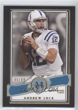 2015 Topps Museum Collection - [Base] - Sapphire #25 - Andrew Luck /99