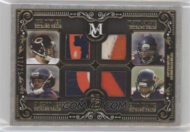 2015 Topps Museum Collection - Museum Combo Quad Relics - Gold Patch #QR-CFJW - Kevin White, Matt Forte, Alshon Jeffery, Jay Cutler /25