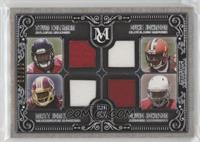 David Johnson, Tevin Coleman, Duke Johnson, Matt Jones #/99