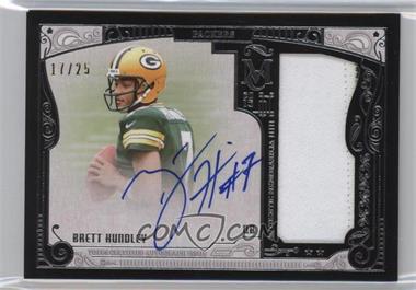 2015 Topps Museum Collection - Museum Jumbo Patch Autographs #MJPA-BH - Brett Hundley /25