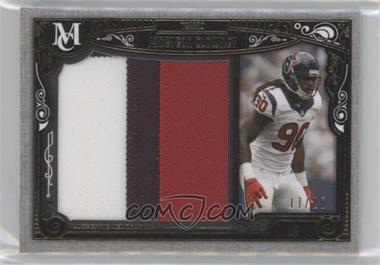 2015 Topps Museum Collection - Museum Jumbo Relics - Gold Patch #MJR-JC.1 - Jadeveon Clowney /25