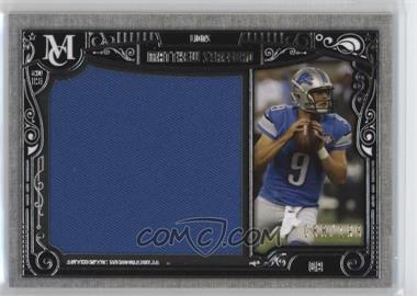 2015 Topps Museum Collection - Museum Jumbo Relics #MJR-MS - Matthew Stafford /199