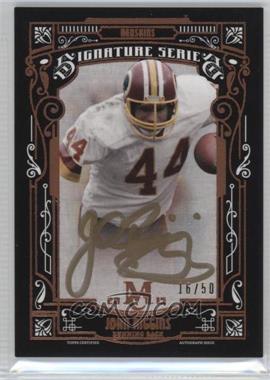 2015 Topps Museum Collection - Signature Series - Copper #SSA-JR - John Riggins /50