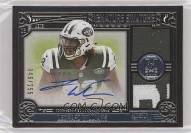 2015 Topps Museum Collection - Signature Swatches Dual Relic #SSDR-LW - Leonard Williams /255