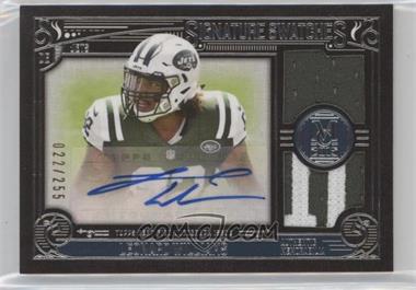 2015 Topps Museum Collection - Signature Swatches Dual Relic #SSDR-LW - Leonard Williams /255