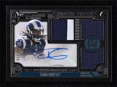 2015 Topps Museum Collection - Signature Swatches Triple Relic #SSTR-TG - Todd Gurley /350