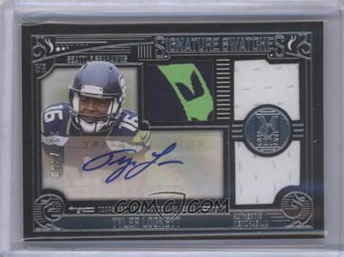 2015 Topps Museum Collection - Signature Swatches Triple Relic #SSTR-TL - Tyler Lockett /350