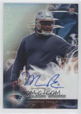 2015 Topps Platinum - Autographed Rookies #AR-MB - Malcom Brown