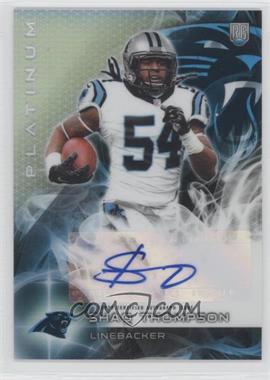 2015 Topps Platinum - Autographed Rookies #AR-ST - Shaq Thompson