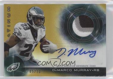 2015 Topps Platinum - Autographed Veteran Patches - Gold Refractor #AVP-DM - DeMarco Murray /10