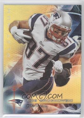 2015 Topps Platinum - [Base] - Gold #34 - Veterans - Rob Gronkowski