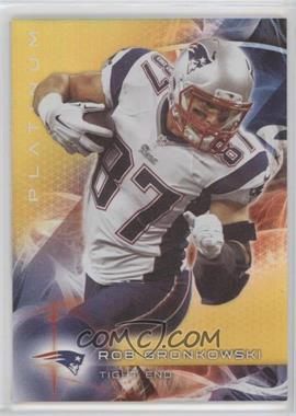 2015 Topps Platinum - [Base] - Gold #34 - Veterans - Rob Gronkowski