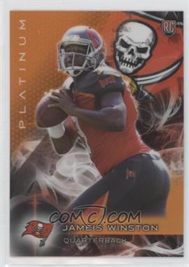 2015 Topps Platinum - [Base] - Orange Refractor #101 - Rookies - Jameis Winston