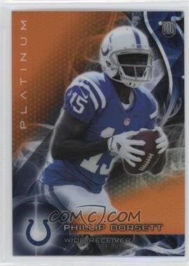 2015 Topps Platinum - [Base] - Orange Refractor #102 - Rookies - Phillip Dorsett