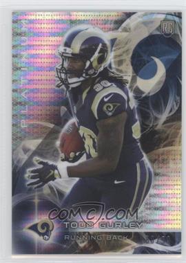 2015 Topps Platinum - [Base] - Pulsar Refractor #103 - Rookies - Todd Gurley /99