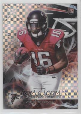 2015 Topps Platinum - [Base] - X-Fractor #142 - Rookies - Justin Hardy