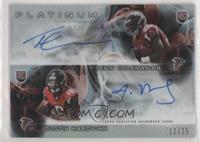 Tevin Coleman, Justin Hardy #/25