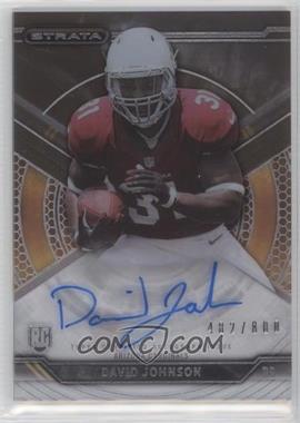 2015 Topps Strata - Autographs #SA-DJO - David Johnson /800