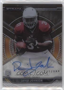 2015 Topps Strata - Autographs #SA-DJO - David Johnson /800