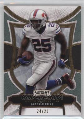 2015 Topps Supreme - [Base] - Green #27 - LeSean McCoy /25