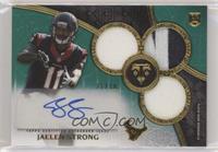 Rookie Autographed Triple Relics - Jaelen Strong #/50