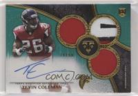 Rookie Autographed Triple Relics - Tevin Coleman #/50