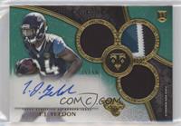 Rookie Autographed Triple Relics - T.J. Yeldon #/50