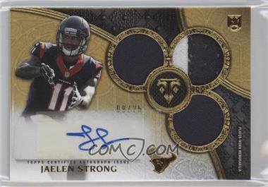 2015 Topps Triple Threads - [Base] - Gold #109 - Rookie Autographed Triple Relics - Jaelen Strong /25