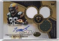 Rookie Autographed Triple Relics - Ty Montgomery #/25