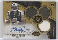 Rookie Autographed Triple Relics - Bryce Petty #/25