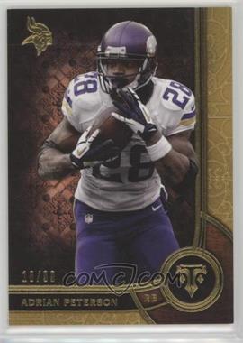 2015 Topps Triple Threads - [Base] - Gold #24 - Adrian Peterson /99