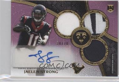 2015 Topps Triple Threads - [Base] - Purple #109 - Rookie Autographed Triple Relics - Jaelen Strong /70