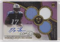 Rookie Autographed Triple Relics - Dorial Green-Beckham #/70