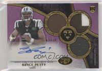 Rookie Autographed Triple Relics - Bryce Petty #/70